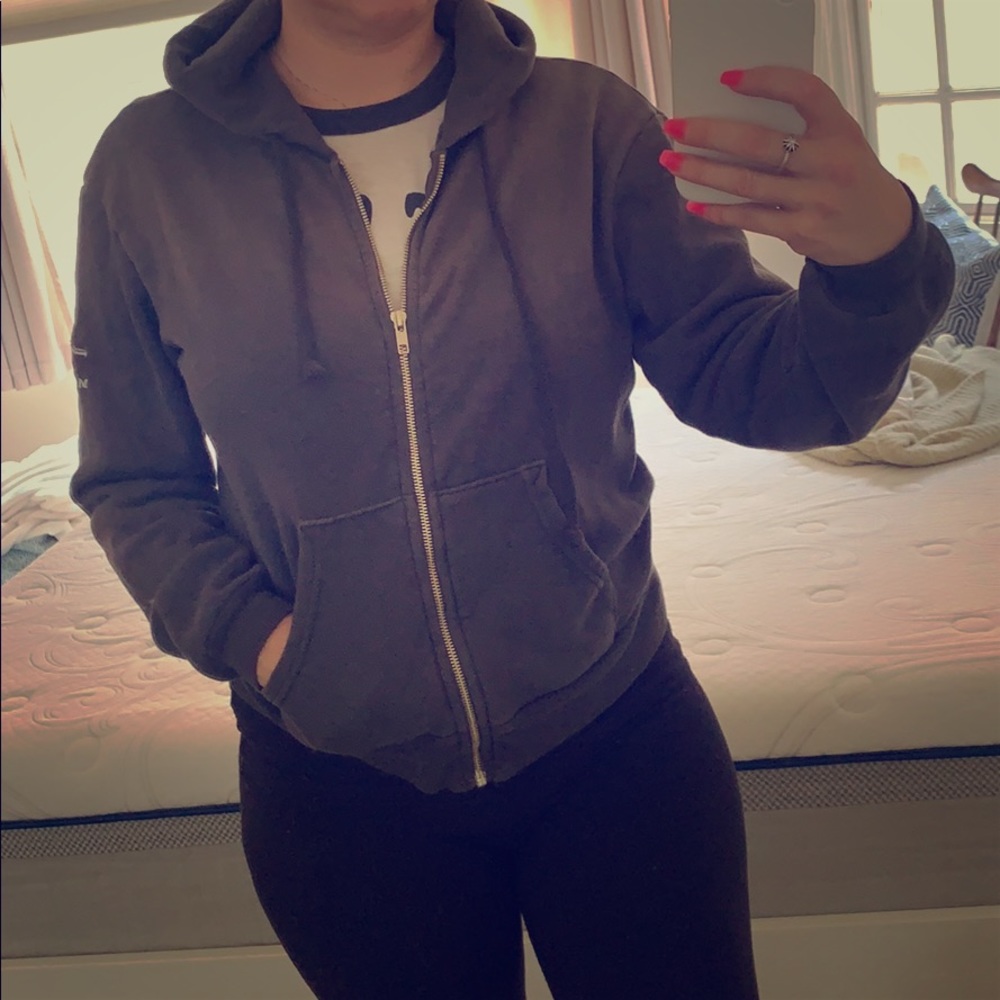 Wildfox zip up hoodie